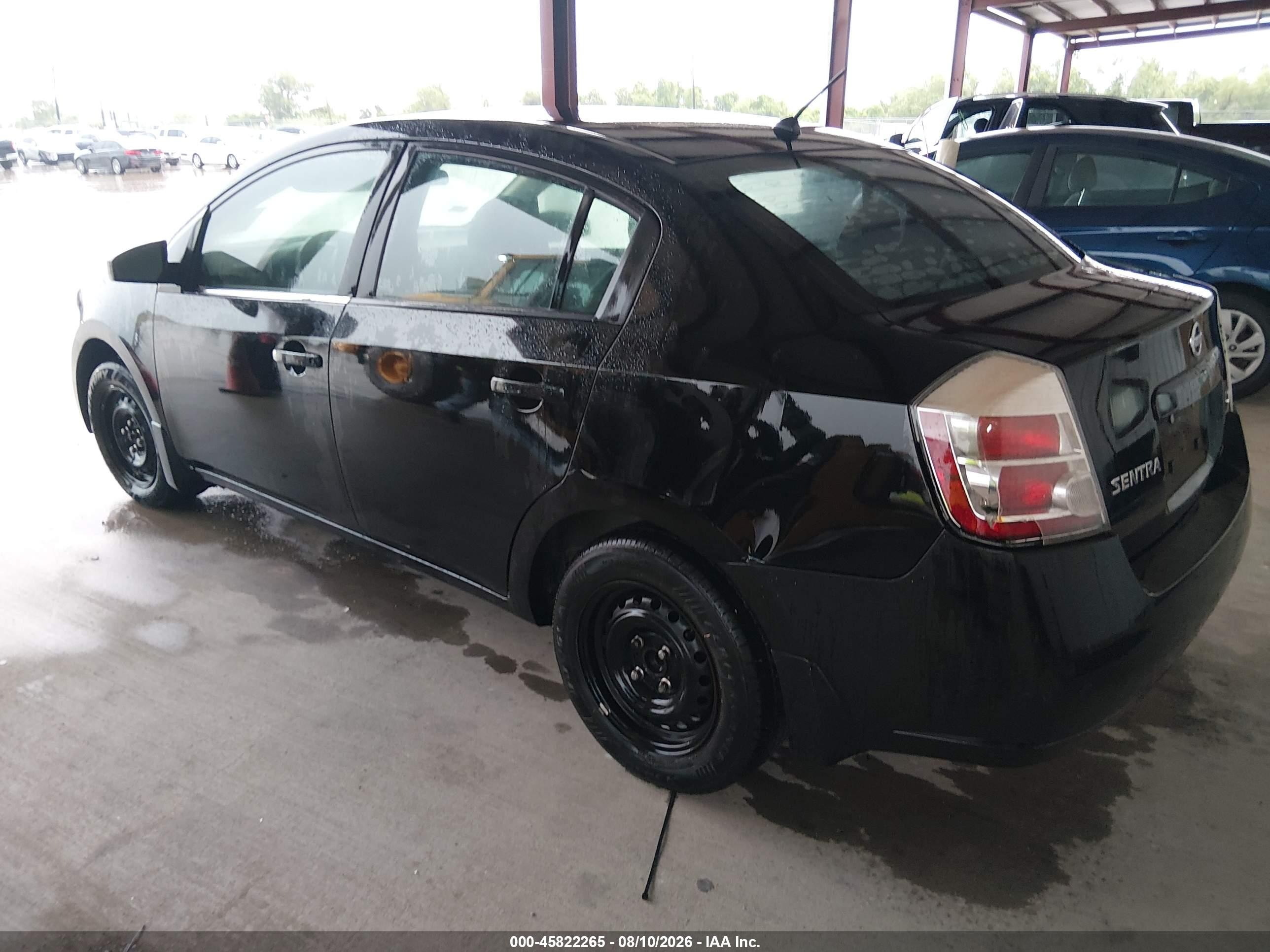 2007 Nissan Sentra 2.0 Black vin: 3N1AB61E17L603602