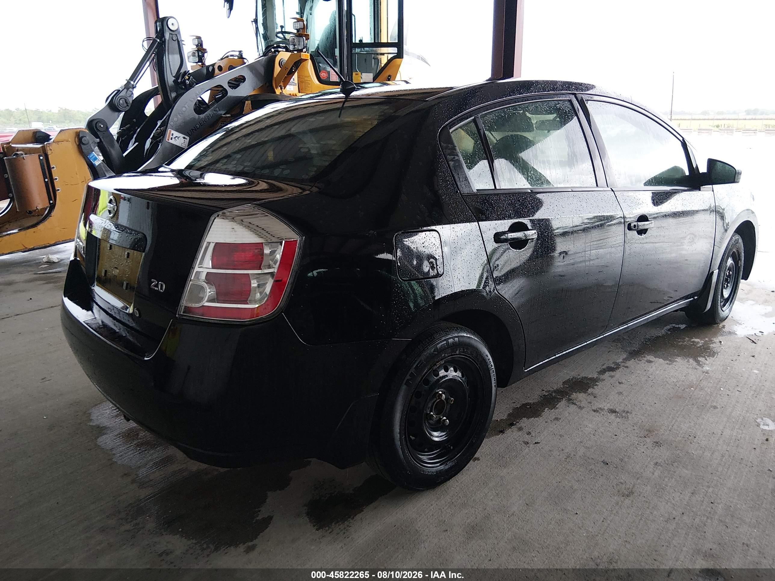 2007 Nissan Sentra 2.0 Black vin: 3N1AB61E17L603602