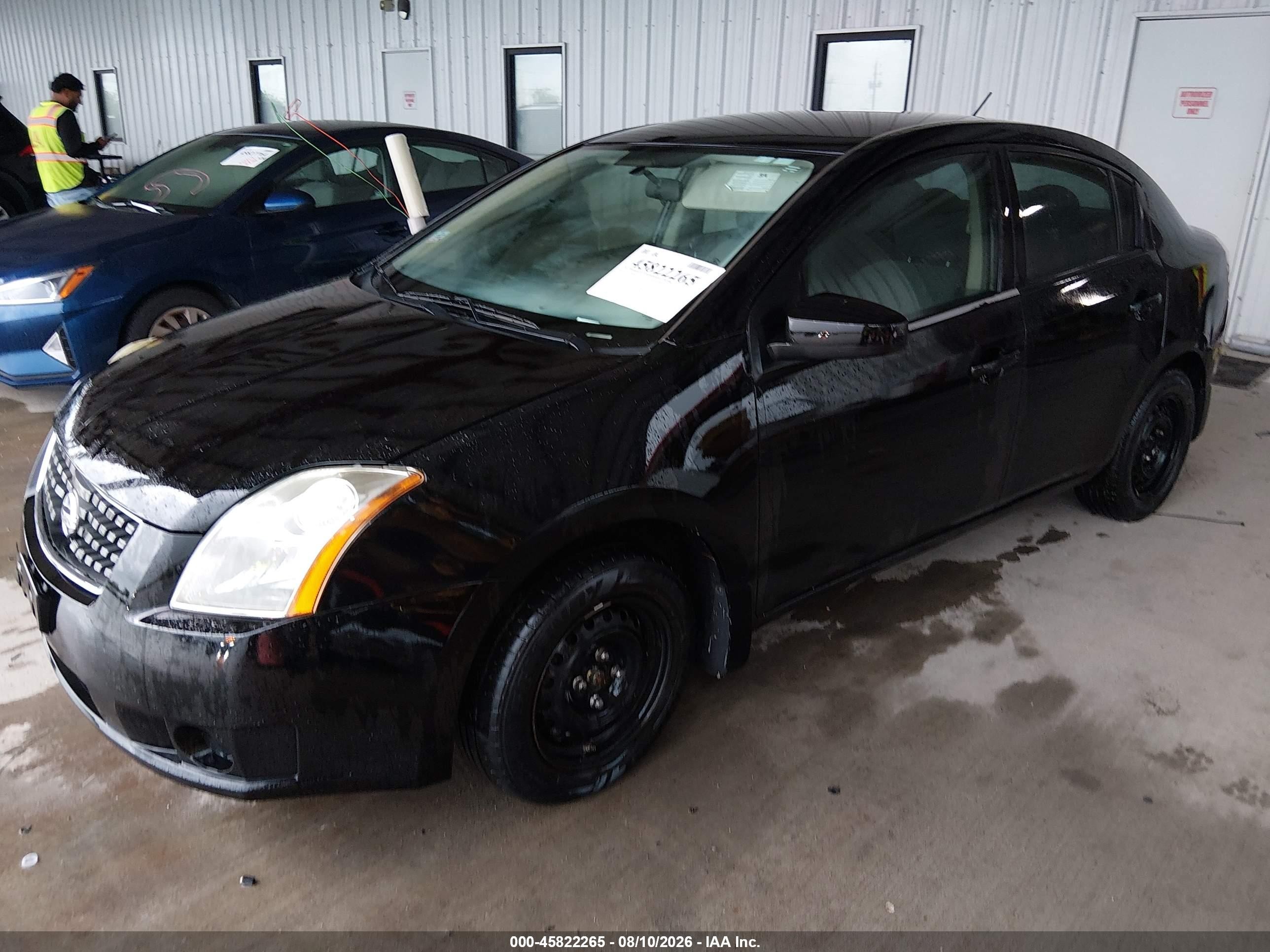 2007 Nissan Sentra 2.0 Black vin: 3N1AB61E17L603602