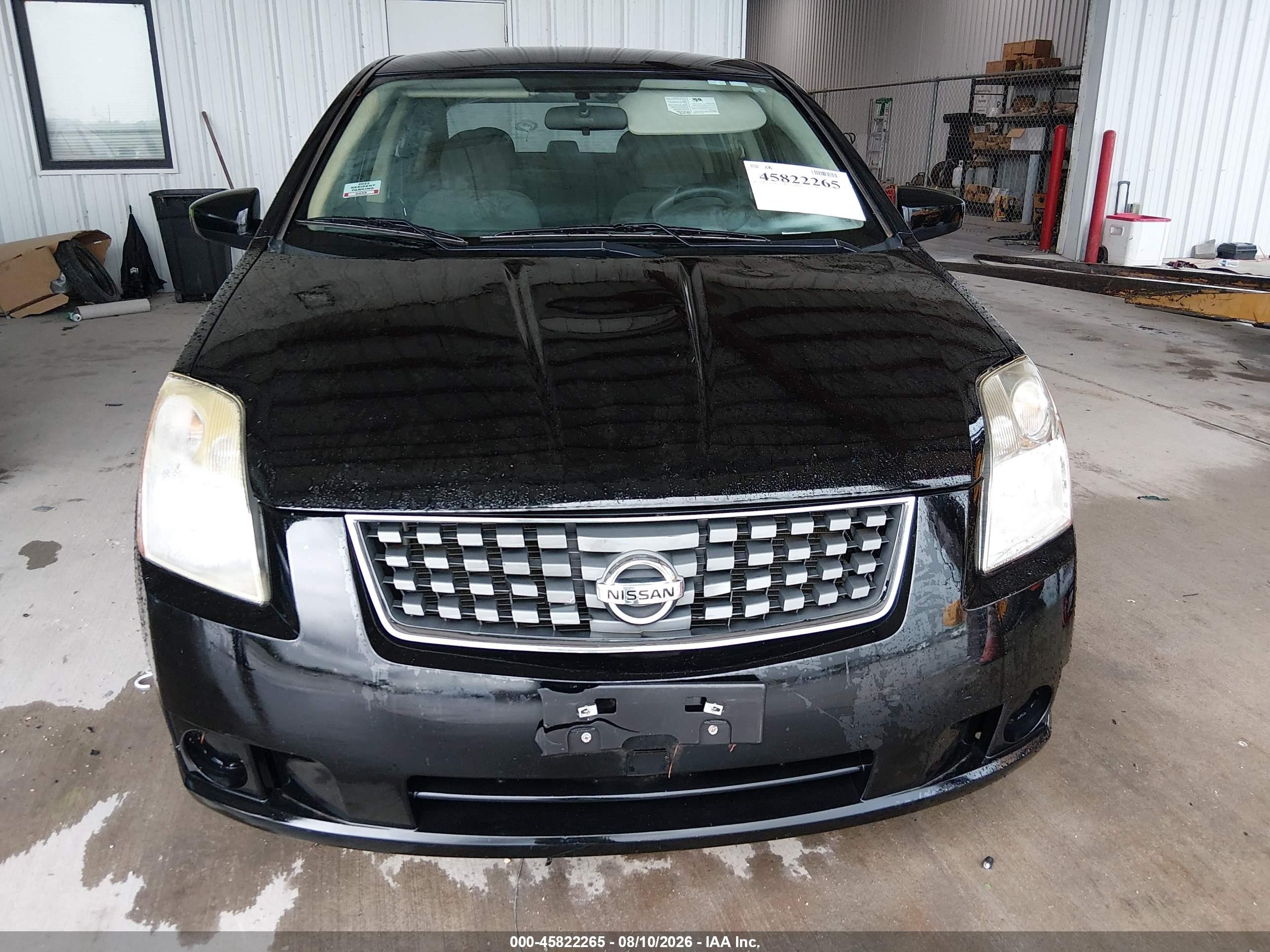 2007 Nissan Sentra 2.0 Black vin: 3N1AB61E17L603602