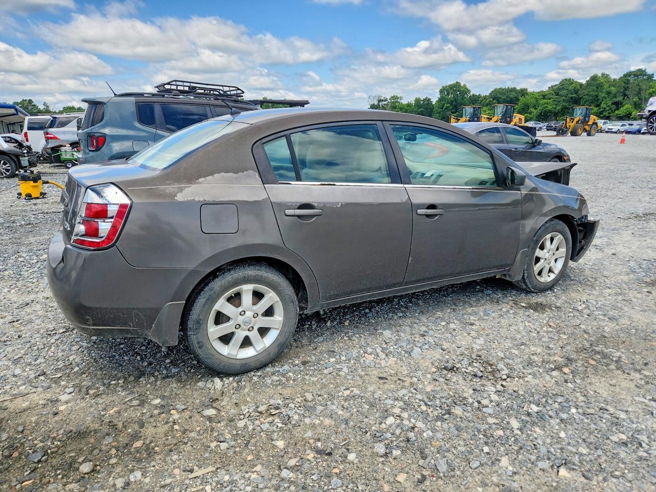 2007 Nissan Sentra 2.0 Brown vin: 3N1AB61E17L638592