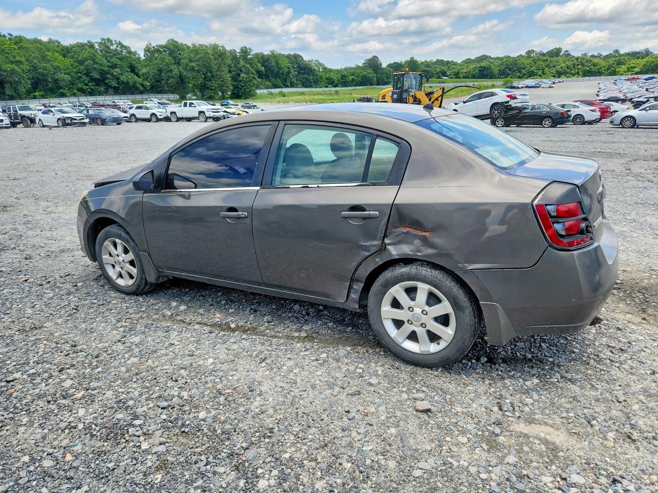 2007 Nissan Sentra 2.0 Brown vin: 3N1AB61E17L638592