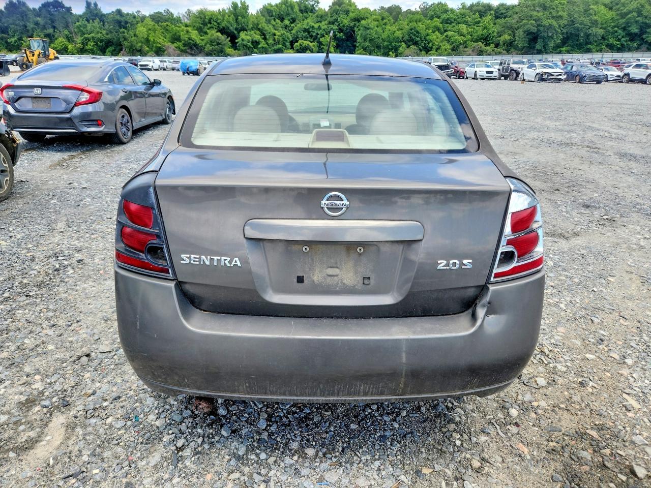 2007 Nissan Sentra 2.0 Brown vin: 3N1AB61E17L638592