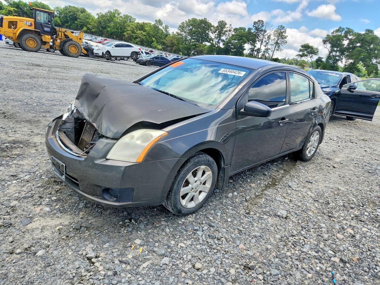 2007 Nissan Sentra 2.0 Brown vin: 3N1AB61E17L638592