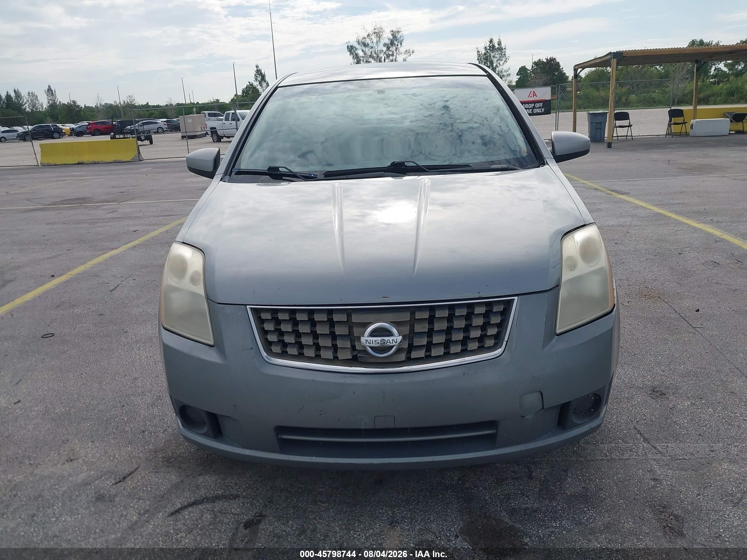 2007 Nissan Sentra 2.0s Silver vin: 3N1AB61E17L645851
