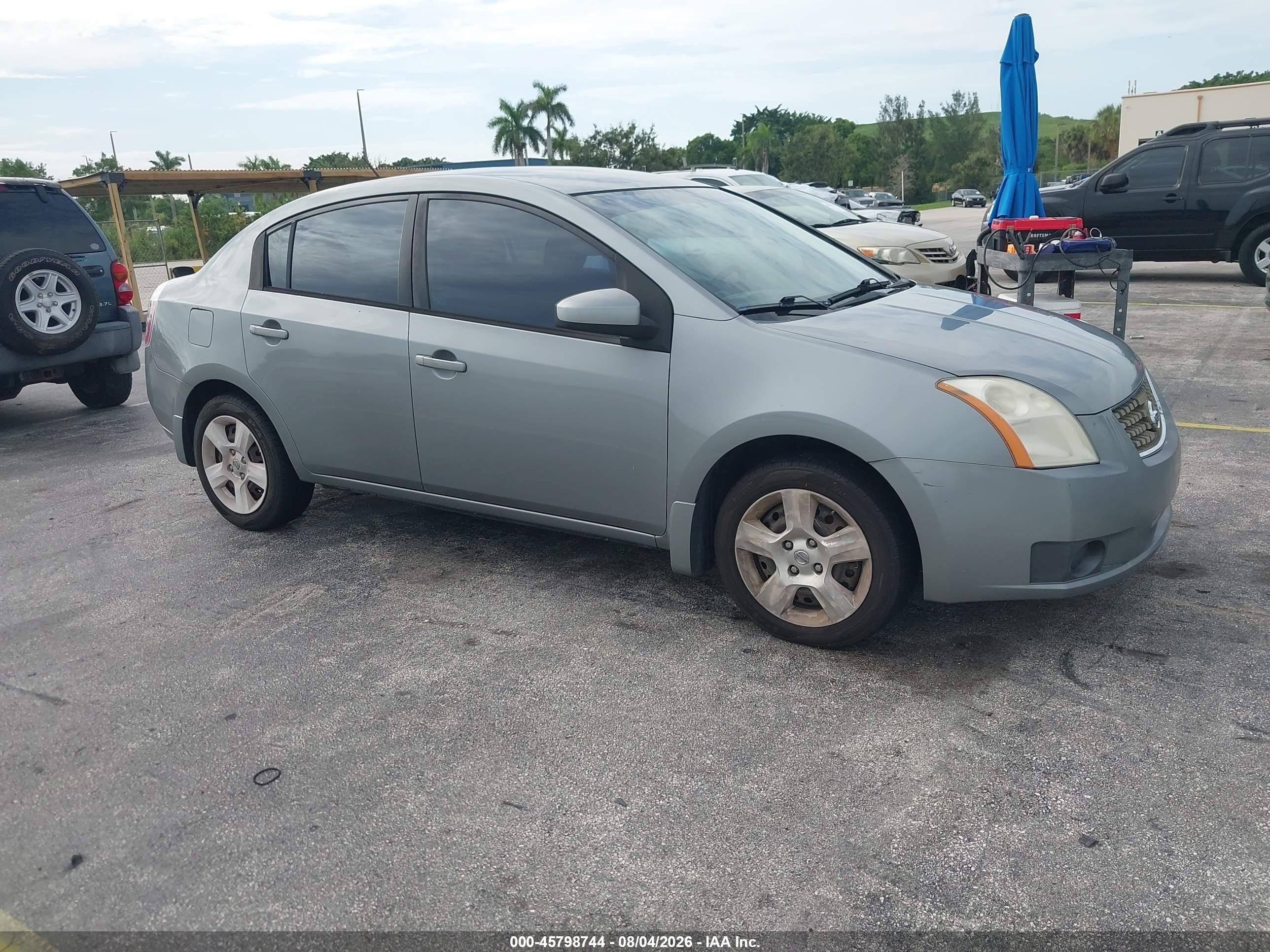 2007 Nissan Sentra 2.0s Серебряный vin: 3N1AB61E17L645851
