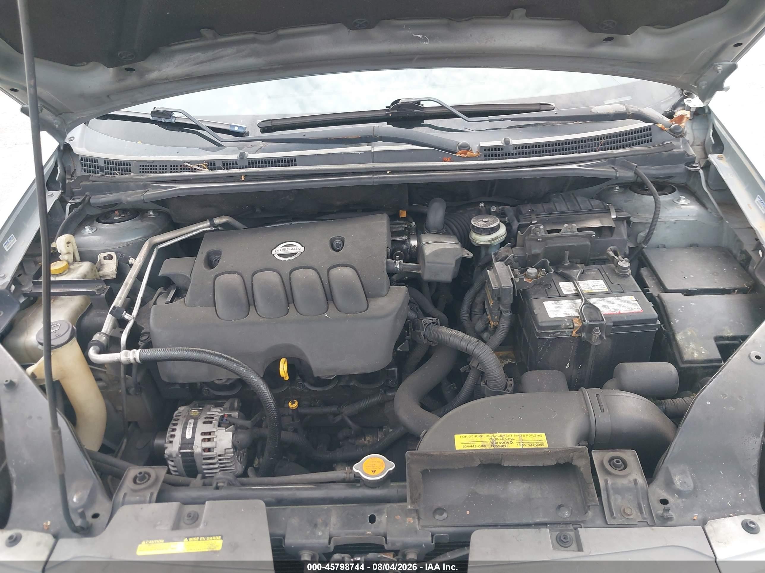 2007 Nissan Sentra 2.0s Silver vin: 3N1AB61E17L645851