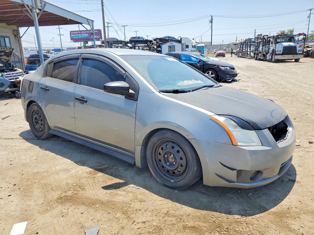 2007 Nissan Sentra 2.0 Silver vin: 3N1AB61E17L688103