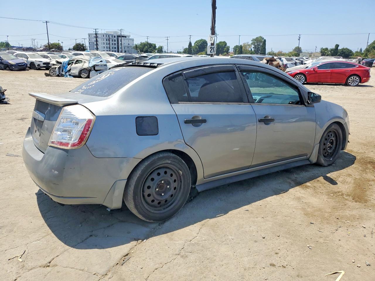 2007 Nissan Sentra 2.0 Silver vin: 3N1AB61E17L688103