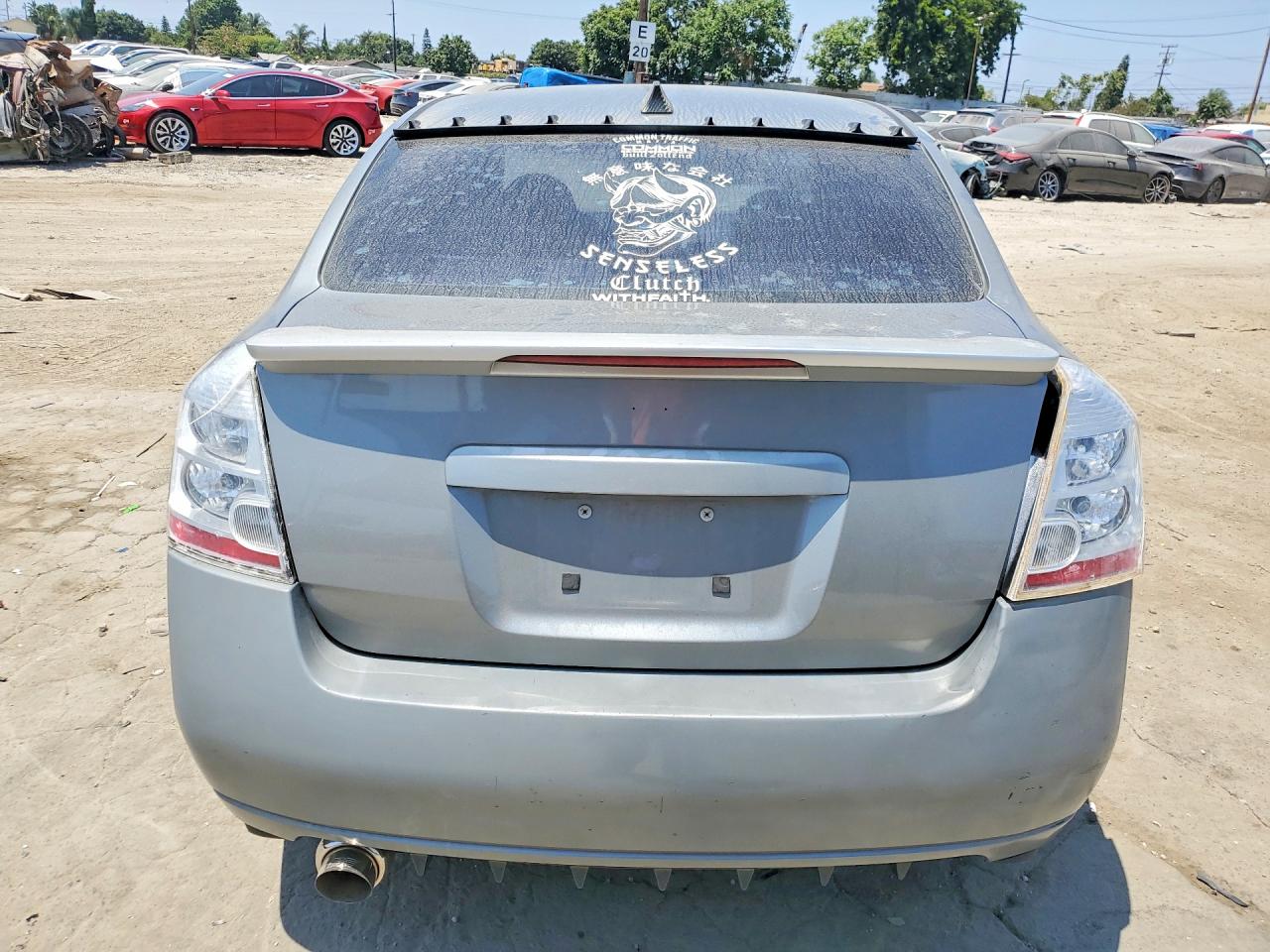 2007 Nissan Sentra 2.0 Silver vin: 3N1AB61E17L688103