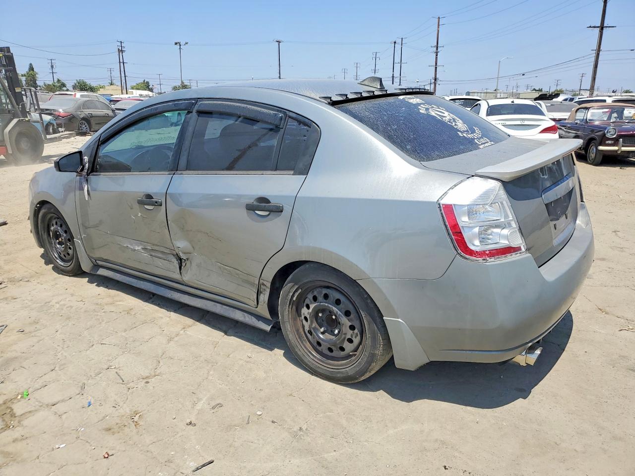 2007 Nissan Sentra 2.0 Silver vin: 3N1AB61E17L688103