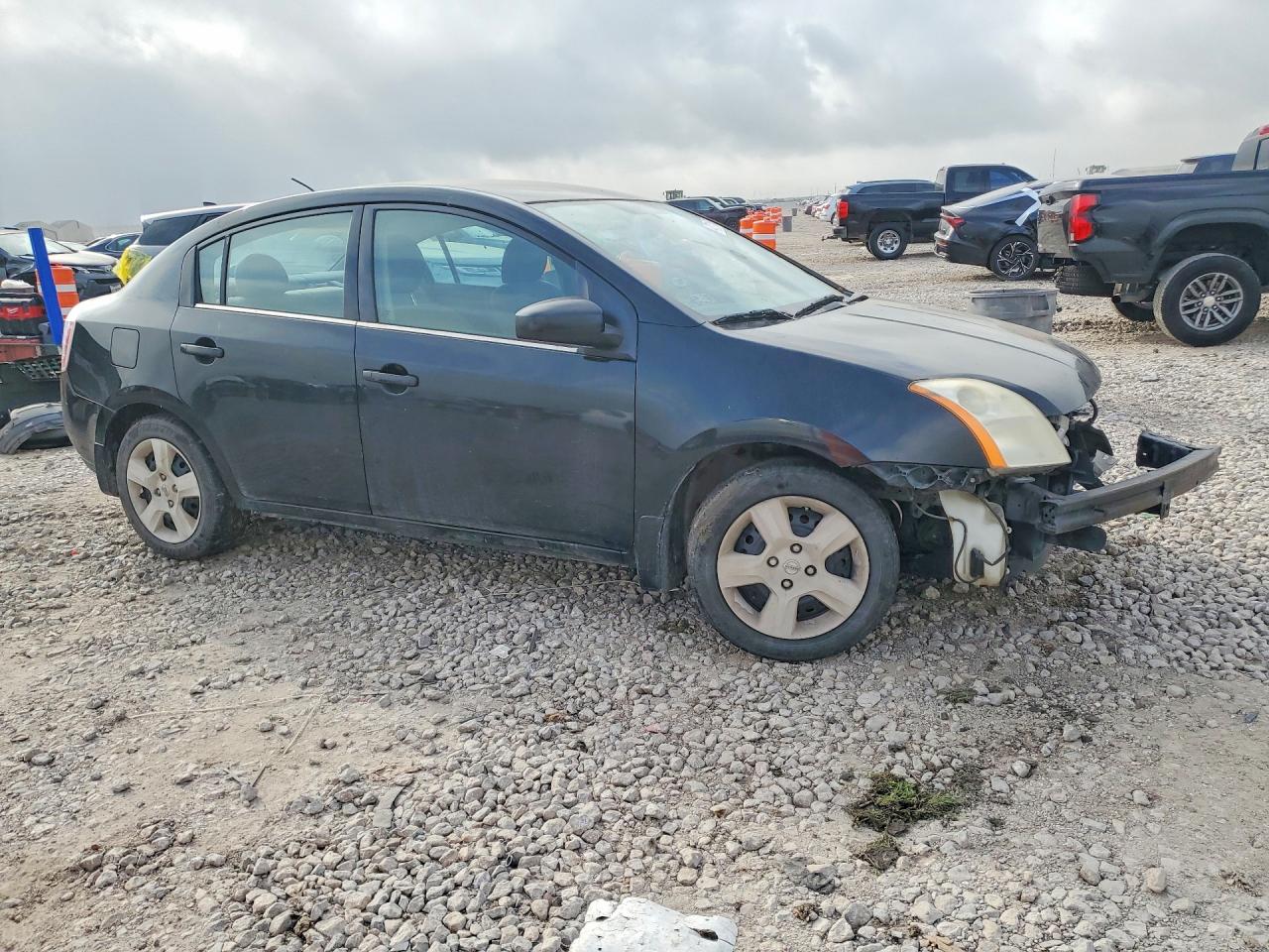 2008 Nissan Sentra 2.0 Черный vin: 3N1AB61E18L675496
