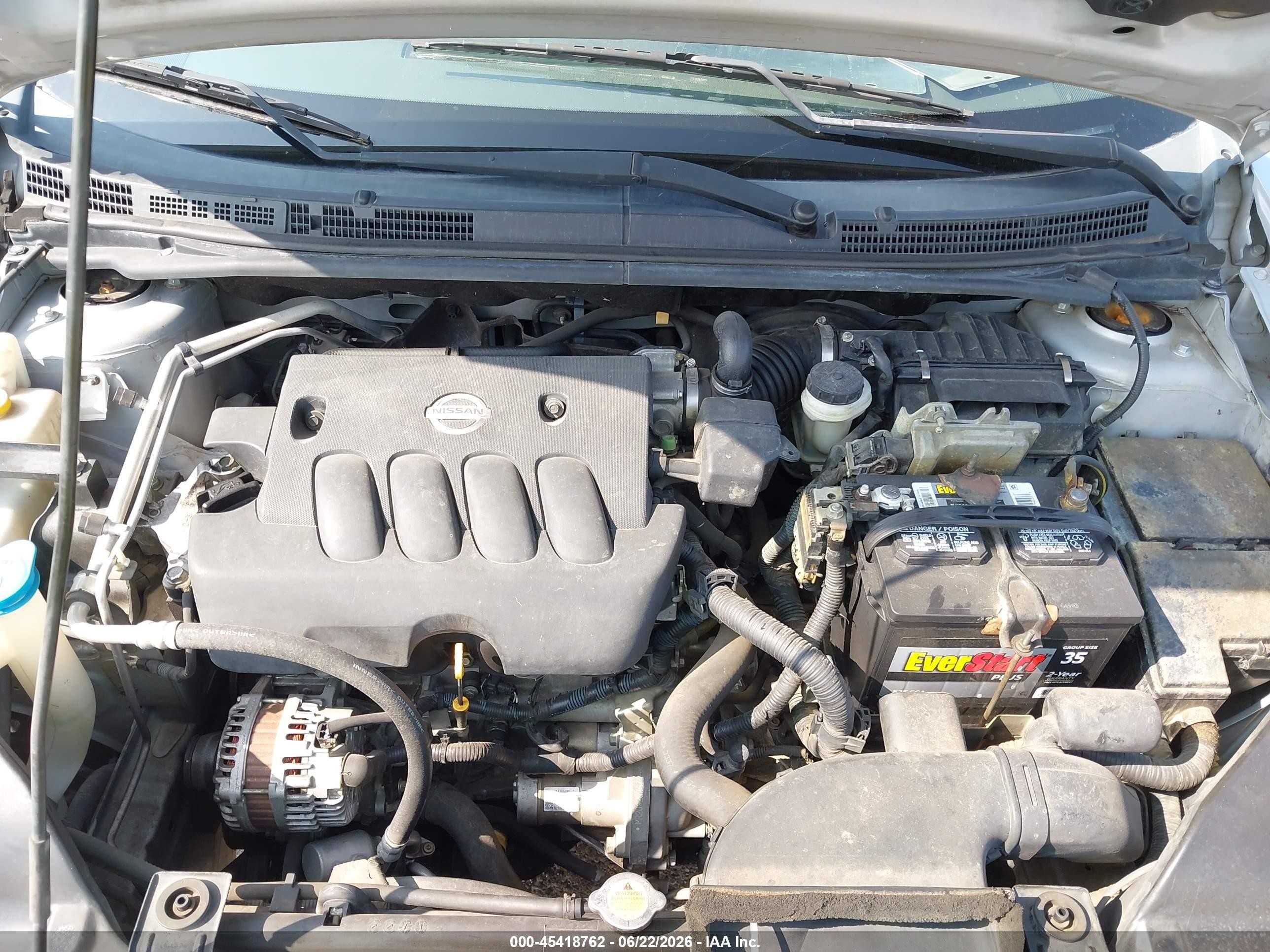 2008 Nissan Sentra 2.0s Silver vin: 3N1AB61E18L678978