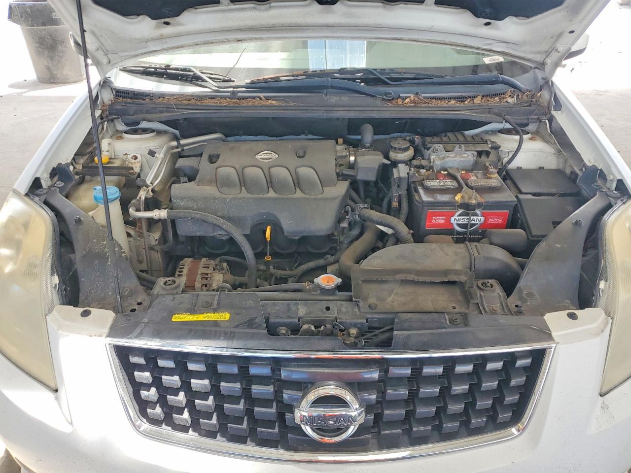 2008 Nissan Sentra 2.0 White vin: 3N1AB61E18L692749