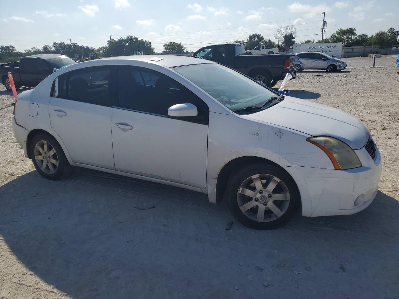 2008 Nissan Sentra 2.0 White vin: 3N1AB61E18L699054