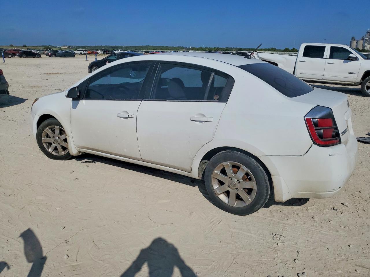 2008 Nissan Sentra 2.0 White vin: 3N1AB61E18L699054