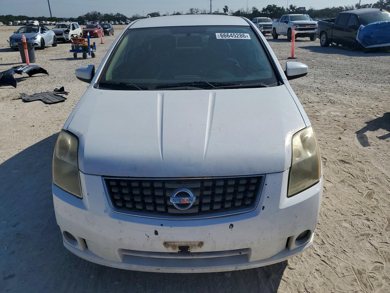 2008 Nissan Sentra 2.0 White vin: 3N1AB61E18L699054
