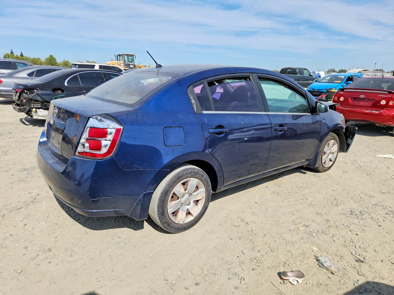 2008 Nissan Sentra 2.0 Синий vin: 3N1AB61E18L721408