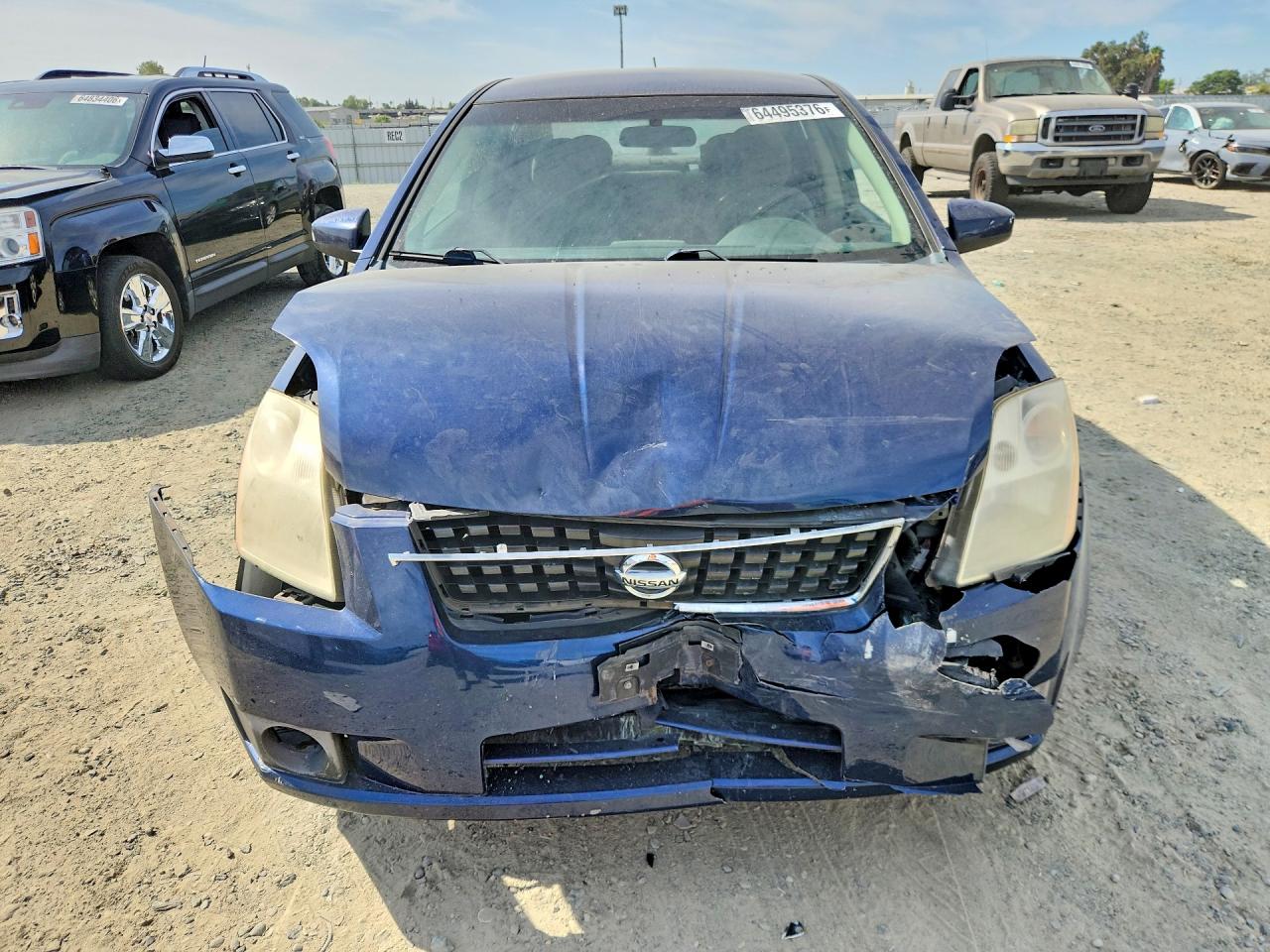 2008 Nissan Sentra 2.0 Синий vin: 3N1AB61E18L721408