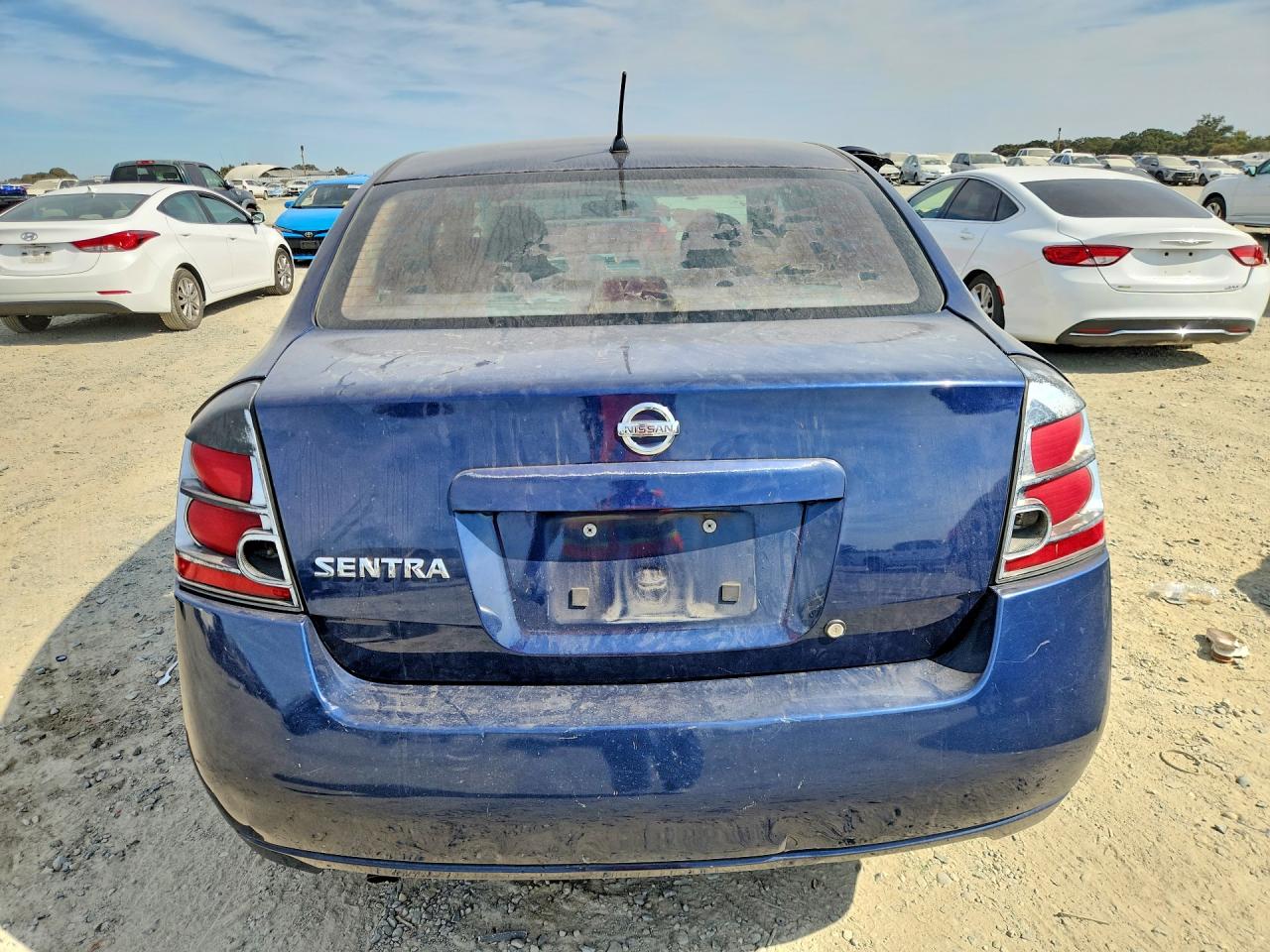 2008 Nissan Sentra 2.0 Синий vin: 3N1AB61E18L721408