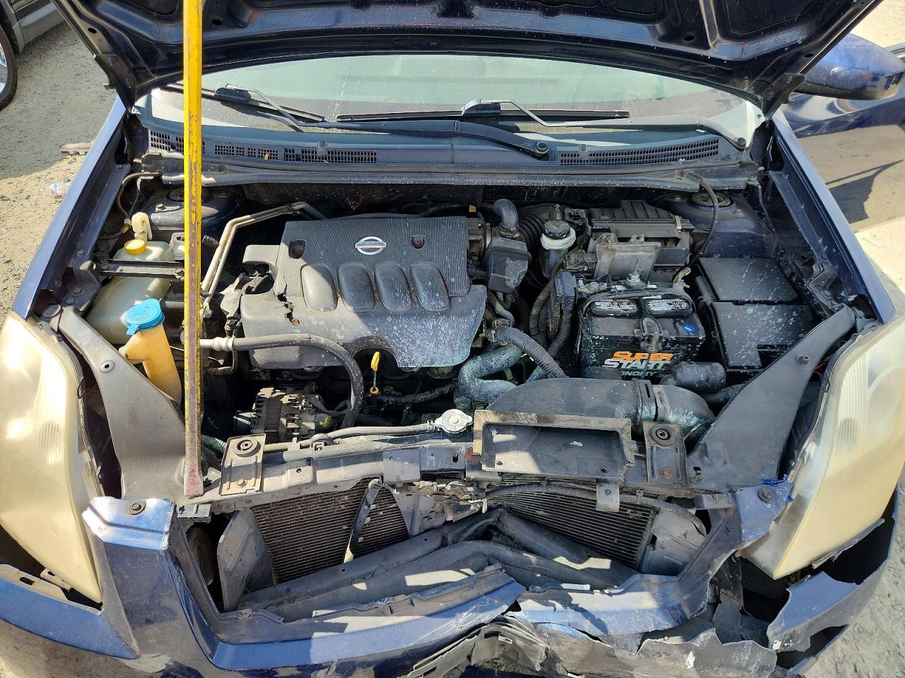 2008 Nissan Sentra 2.0 Синий vin: 3N1AB61E18L721408