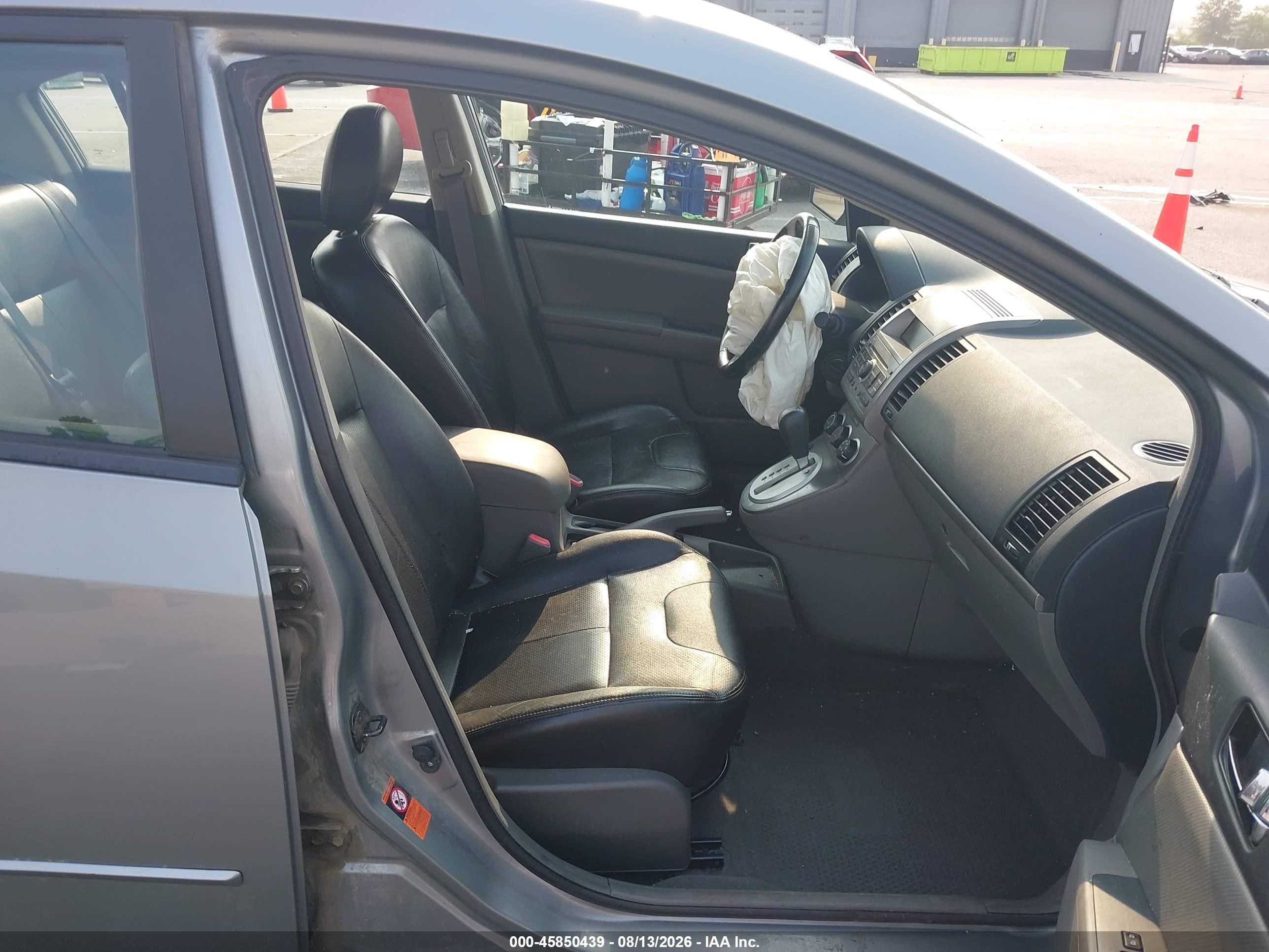 2008 Nissan Sentra 2.0 Sl Gray vin: 3N1AB61E18L739861