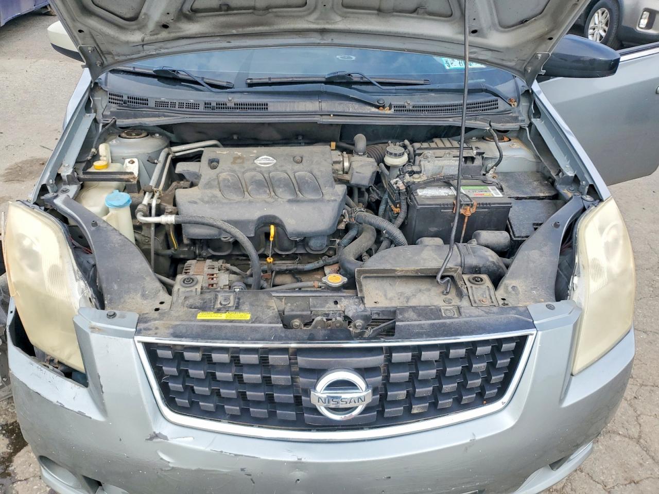 2008 Nissan Sentra Silver vin: 3N1AB61E18L760032