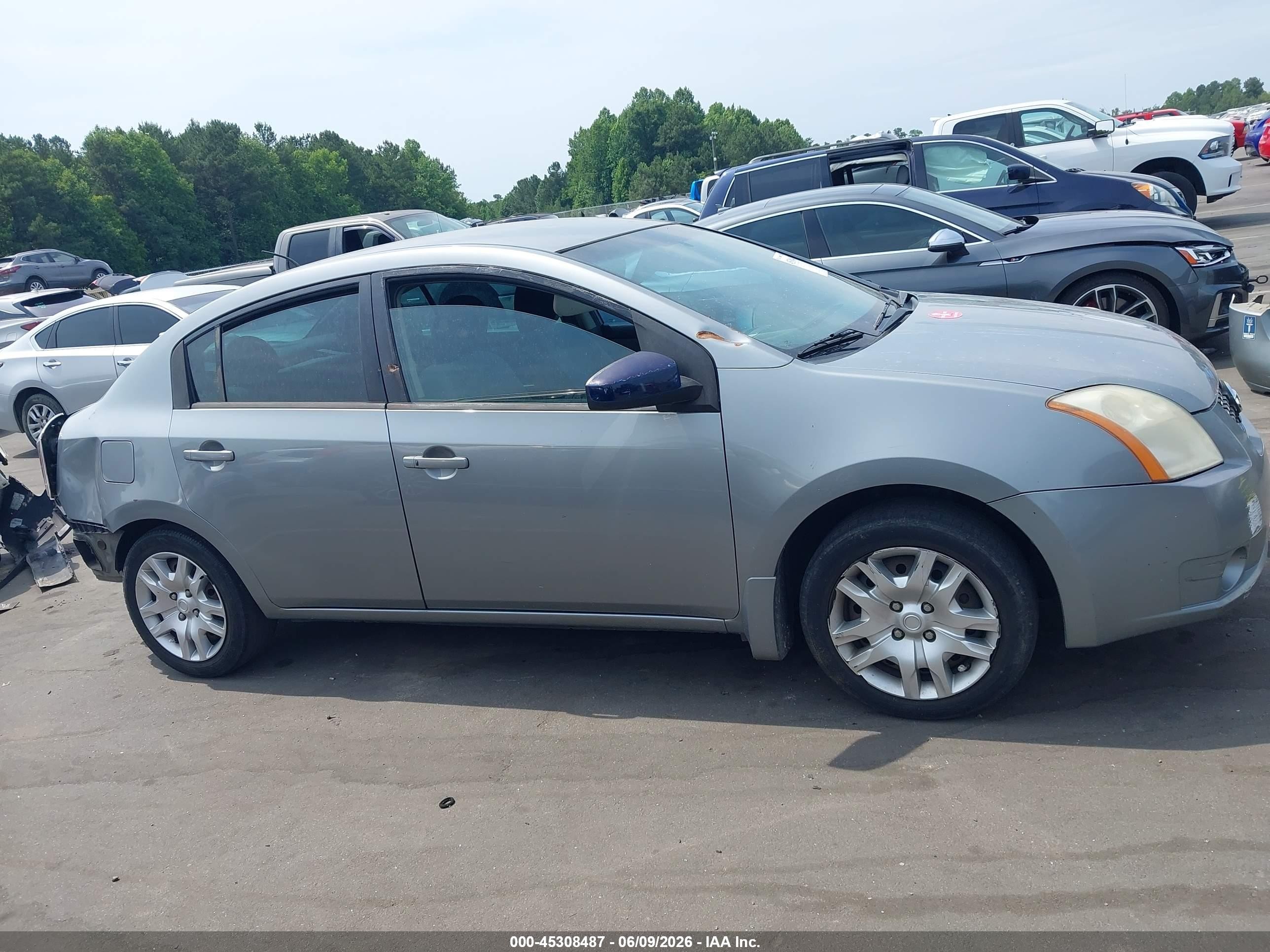 2008 Nissan Sentra 2.0s Gray vin: 3N1AB61E18L760256