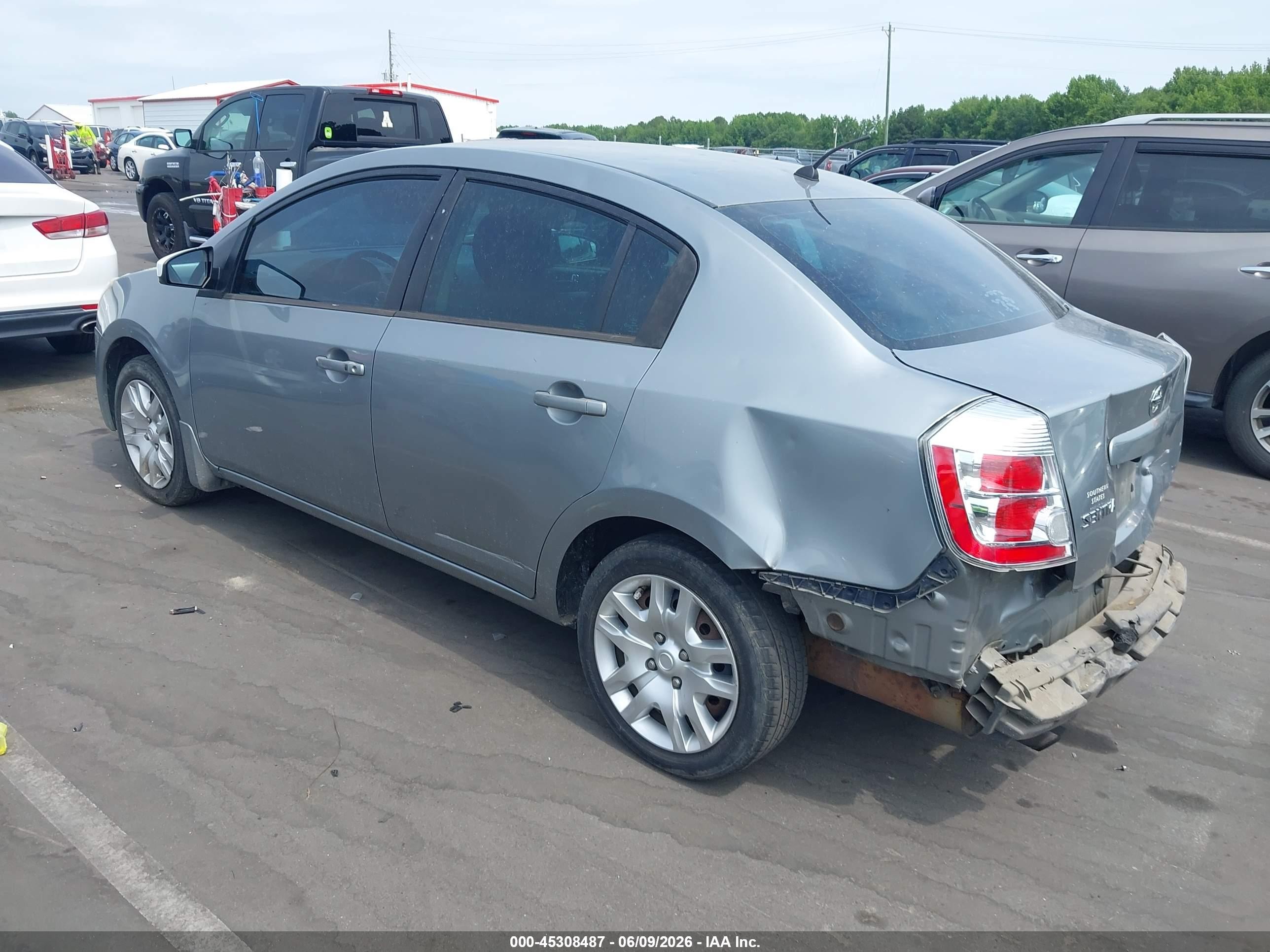 2008 Nissan Sentra 2.0s Gray vin: 3N1AB61E18L760256