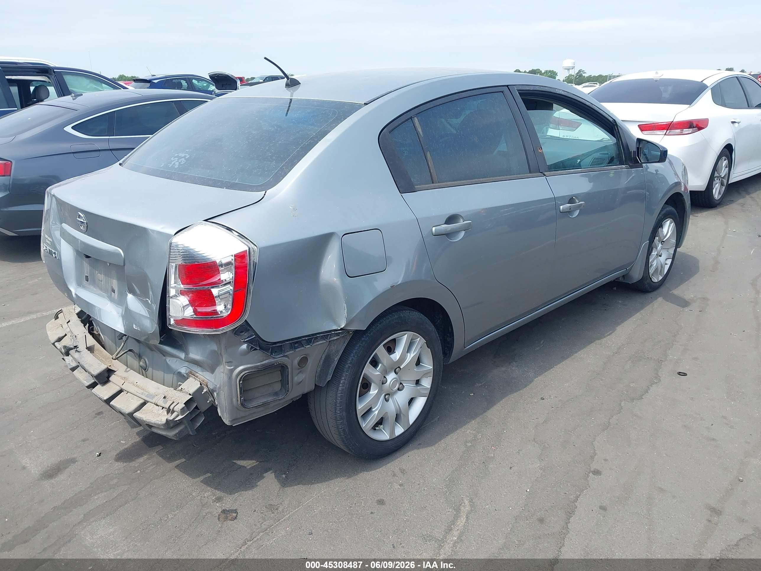 2008 Nissan Sentra 2.0s Gray vin: 3N1AB61E18L760256