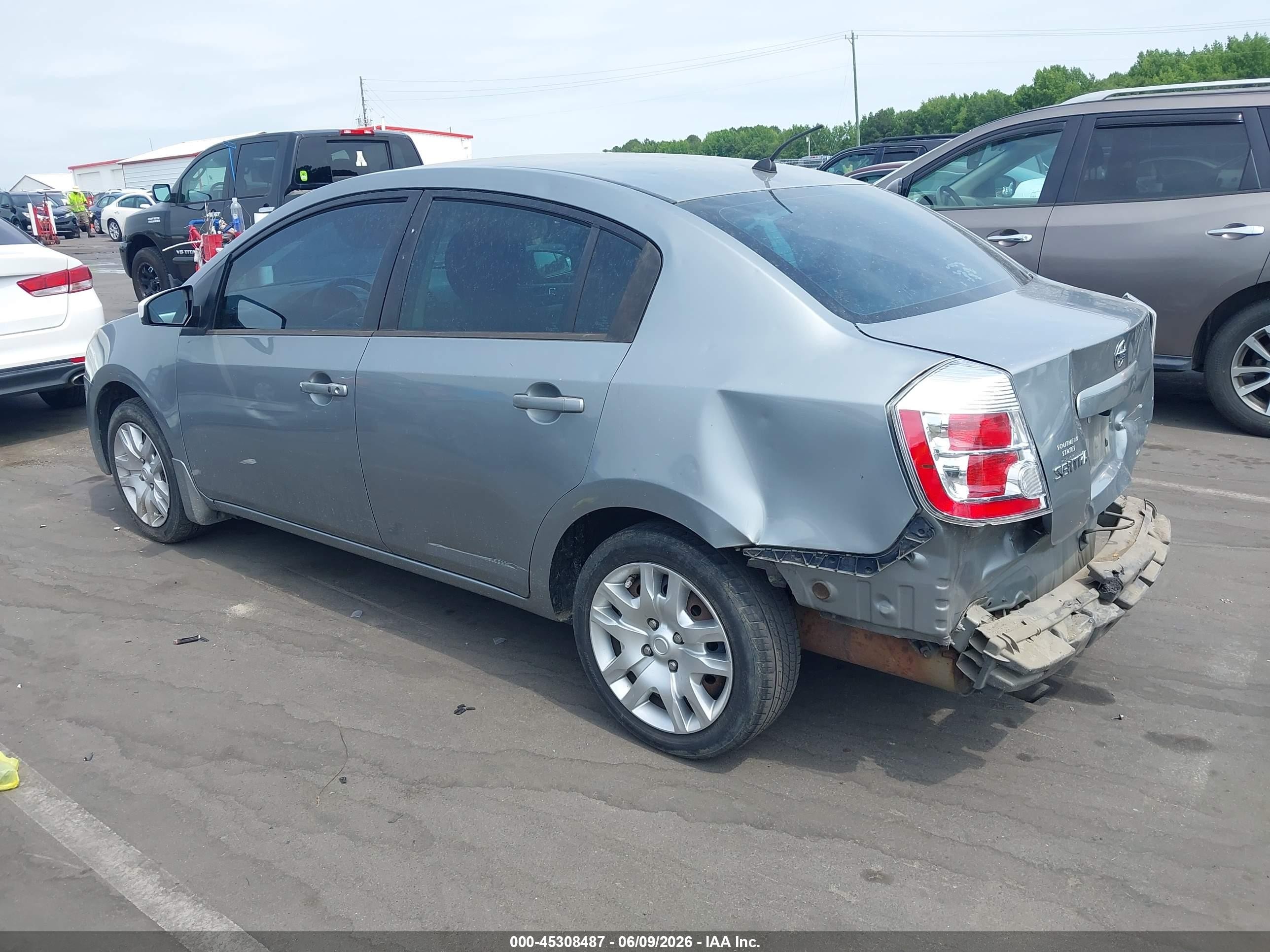 2008 Nissan Sentra 2.0s Gray vin: 3N1AB61E18L760256