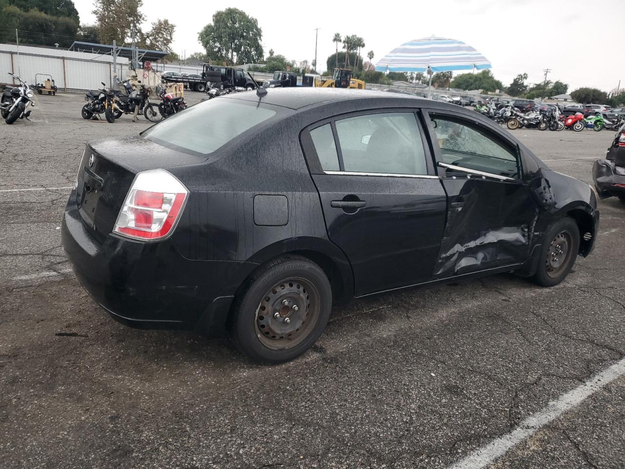 2008 Nissan Sentra 2.0 Черный vin: 3N1AB61E18L762878