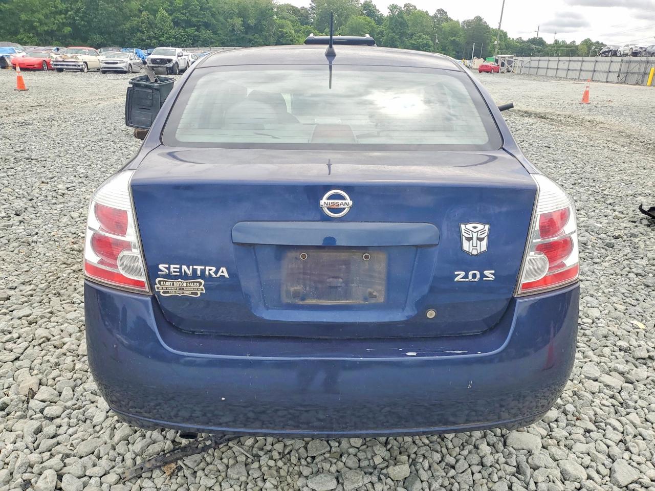 2008 Nissan Sentra 2.0 Blue vin: 3N1AB61E18L764629