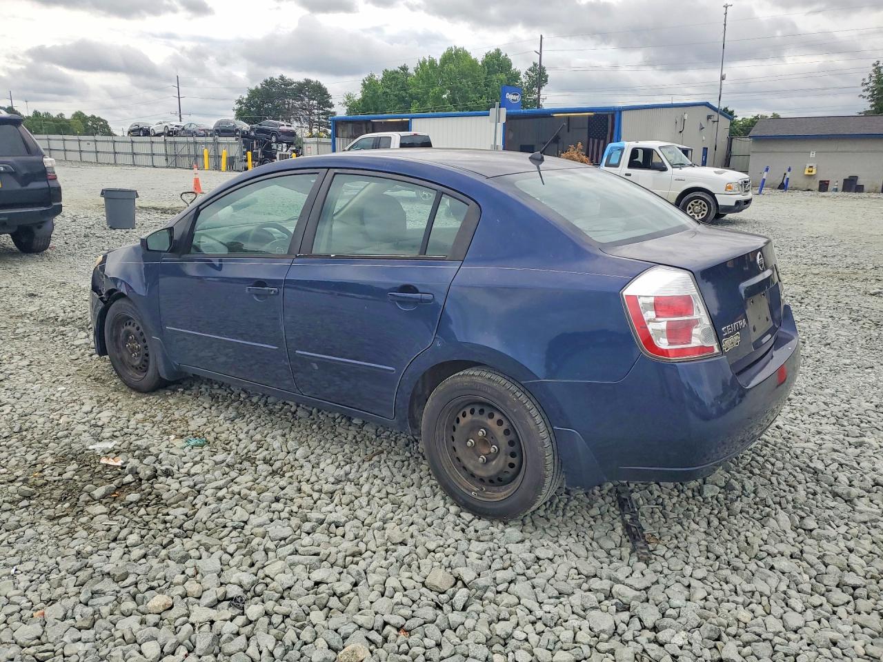 2008 Nissan Sentra 2.0 Blue vin: 3N1AB61E18L764629