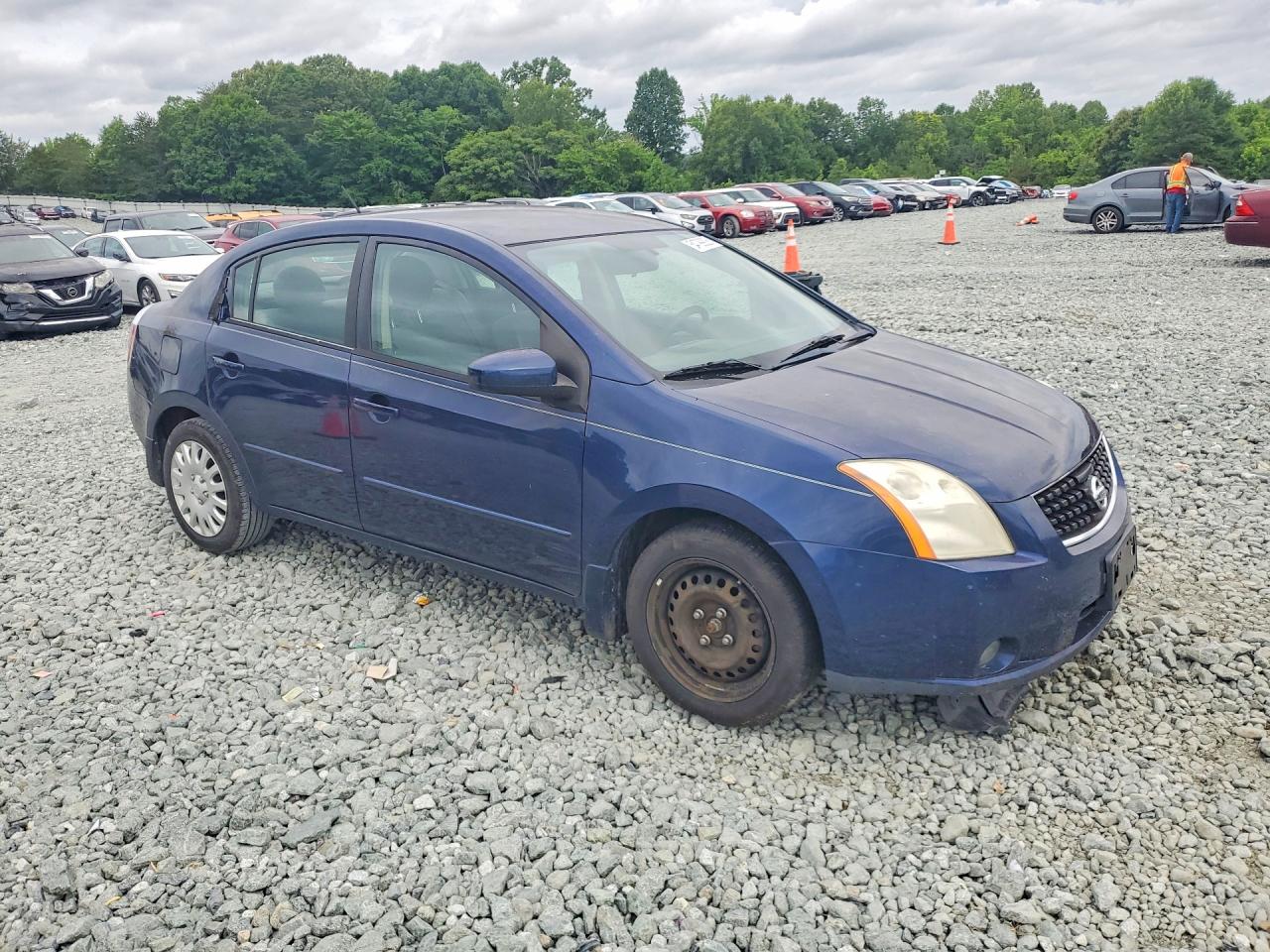2008 Nissan Sentra 2.0 Blue vin: 3N1AB61E18L764629