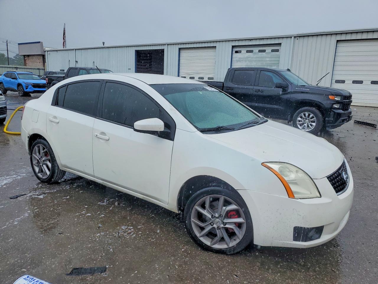 2009 Nissan Sentra 2.0 White vin: 3N1AB61E19L617552
