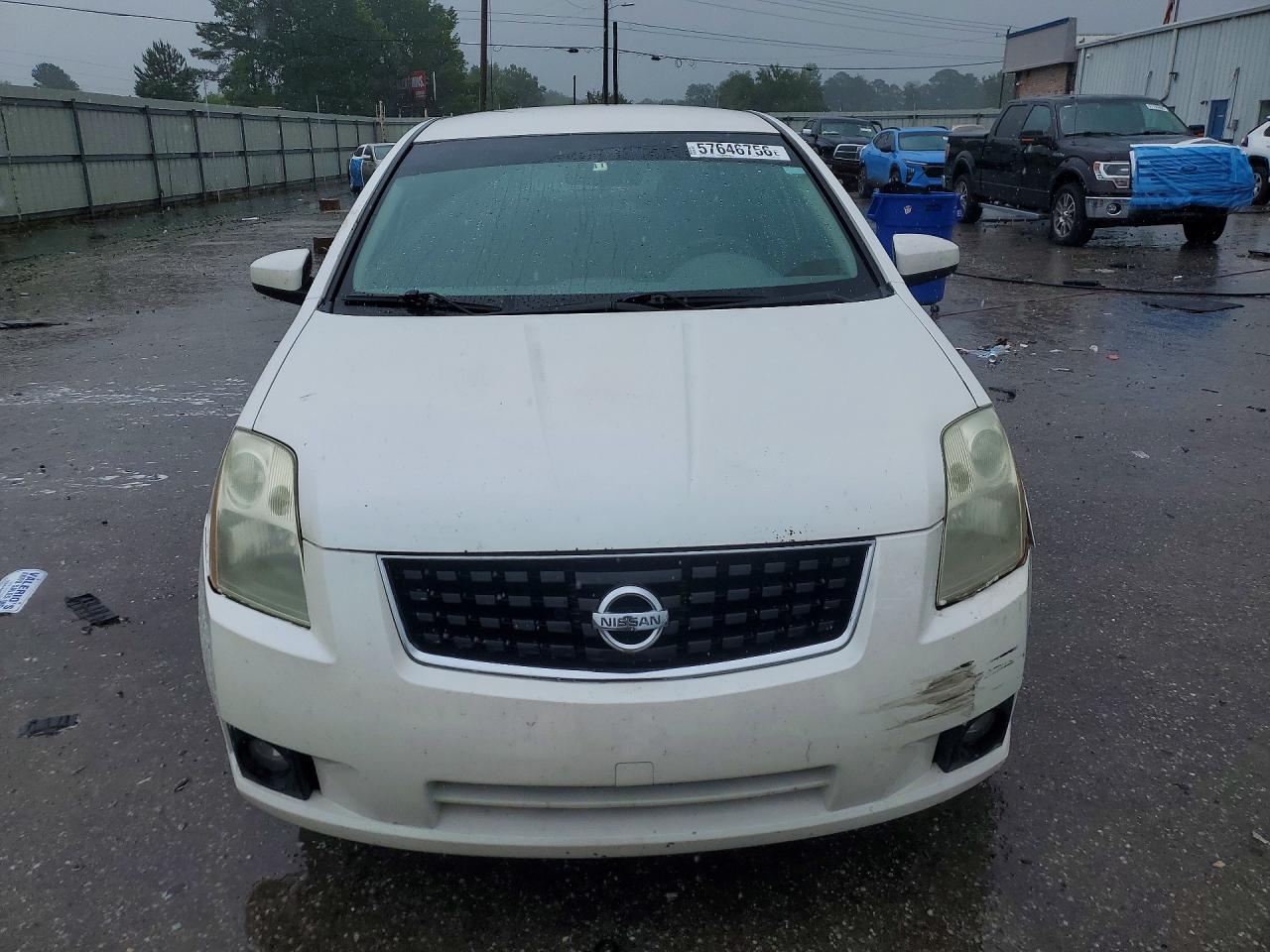 2009 Nissan Sentra 2.0 White vin: 3N1AB61E19L617552