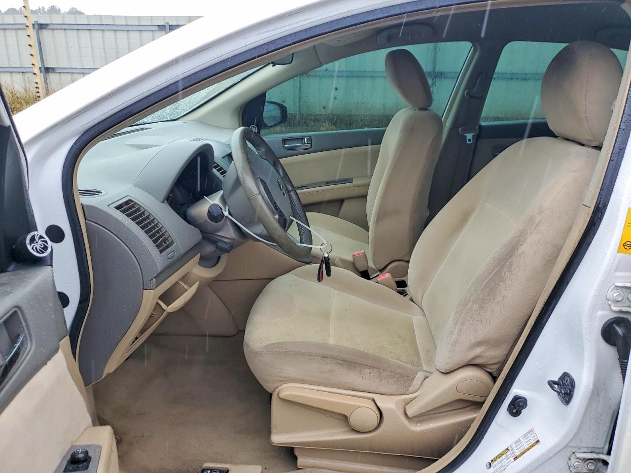 2009 Nissan Sentra 2.0 White vin: 3N1AB61E19L617552