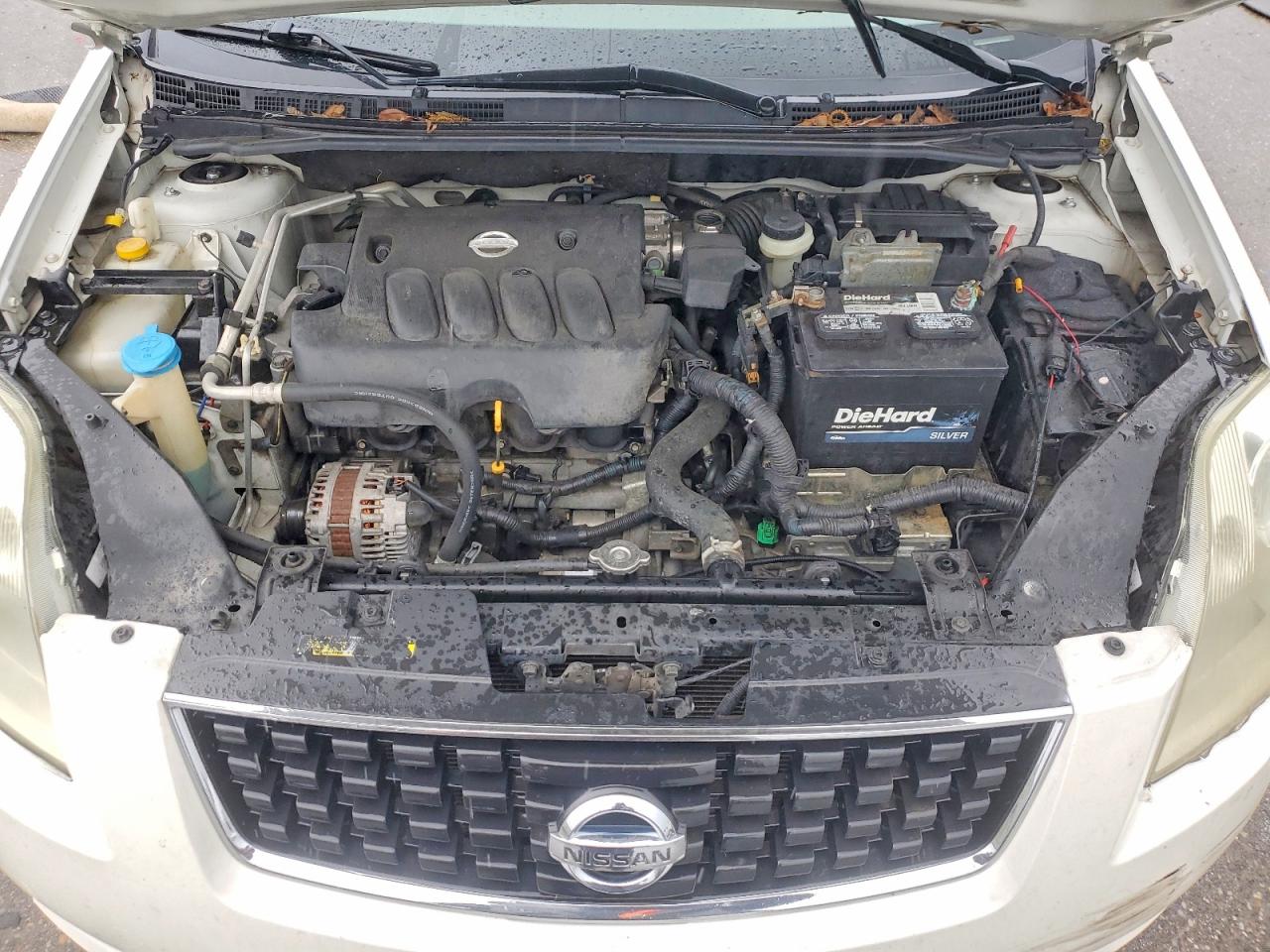 2009 Nissan Sentra 2.0 White vin: 3N1AB61E19L617552