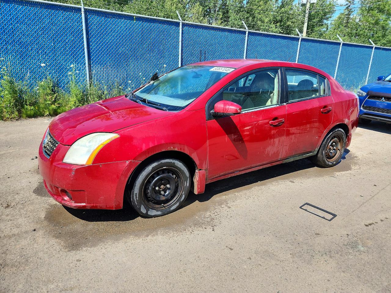 2009 Nissan Sentra 2.0 Red vin: 3N1AB61E19L633833