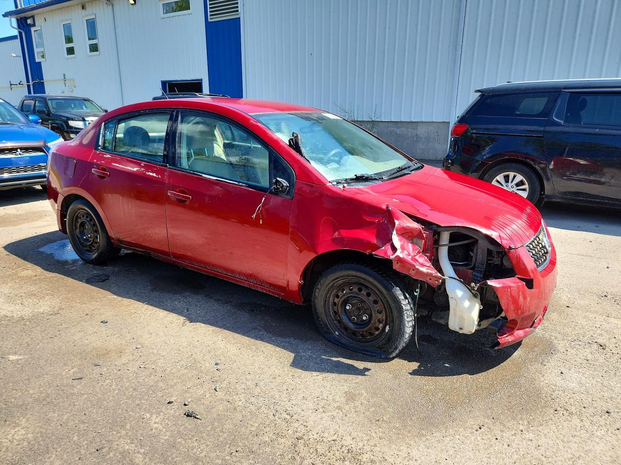 2009 Nissan Sentra 2.0 Red vin: 3N1AB61E19L633833