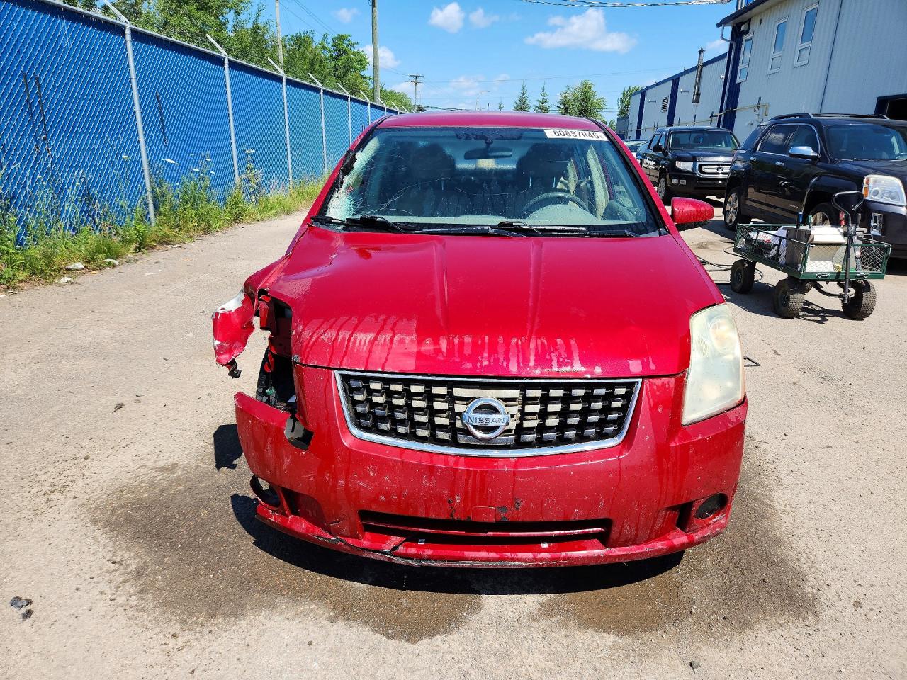 2009 Nissan Sentra 2.0 Red vin: 3N1AB61E19L633833