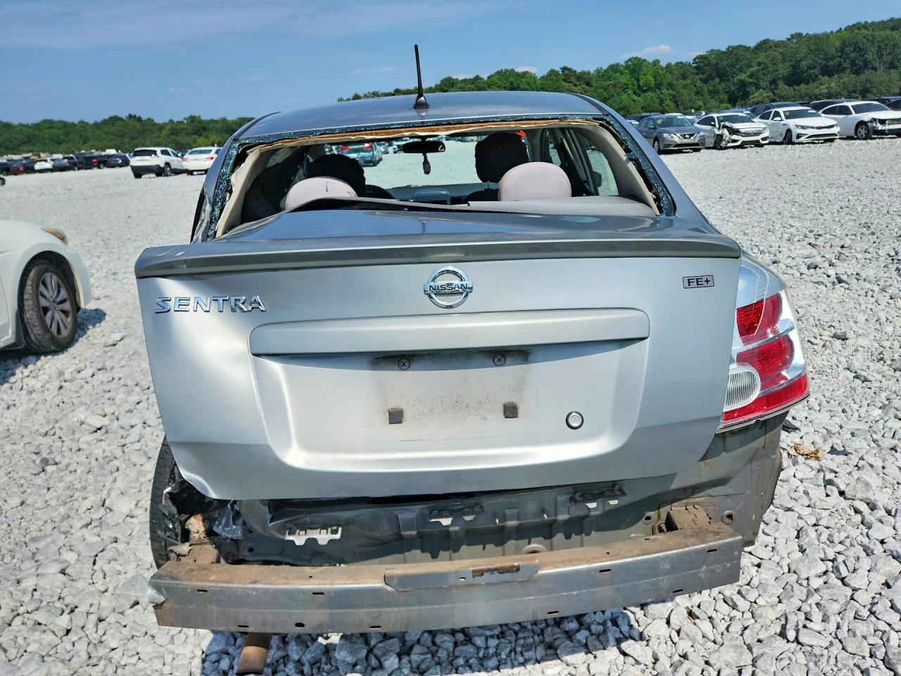 2009 Nissan Sentra 2.0 Silver vin: 3N1AB61E19L649367