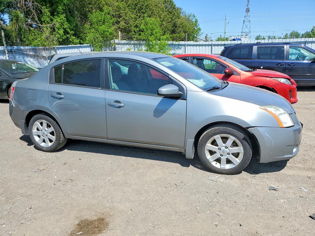 2009 Nissan Sentra Серебряный vin: 3N1AB61E19L682370