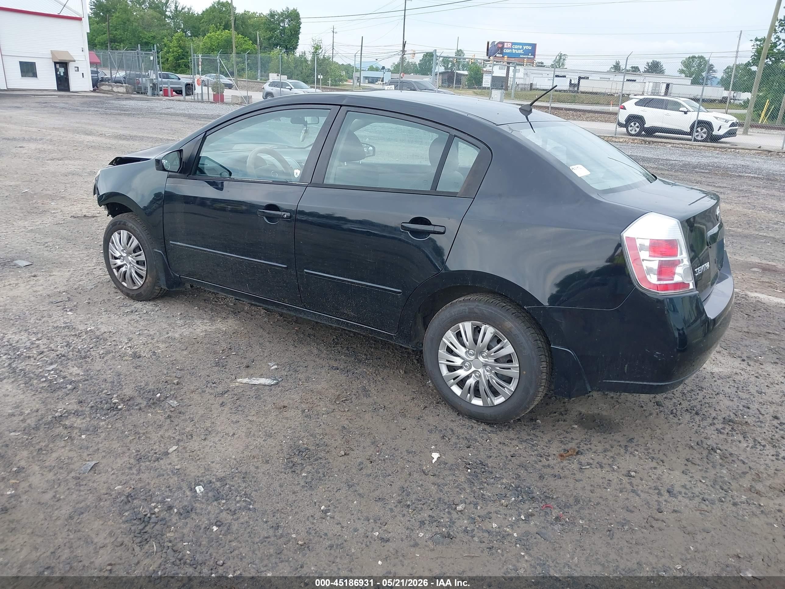 2007 Nissan Sentra 2.0 Black vin: 3N1AB61E27L701067