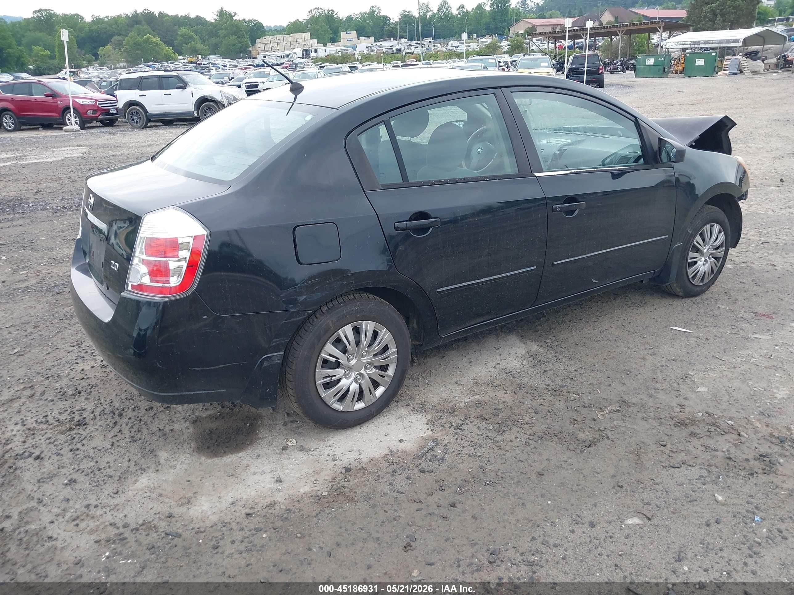 2007 Nissan Sentra 2.0 Black vin: 3N1AB61E27L701067