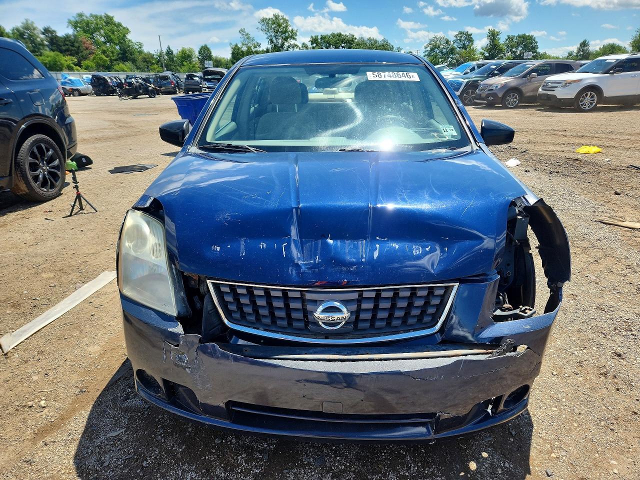 2007 Nissan Sentra 2.0 Blue vin: 3N1AB61E27L708178