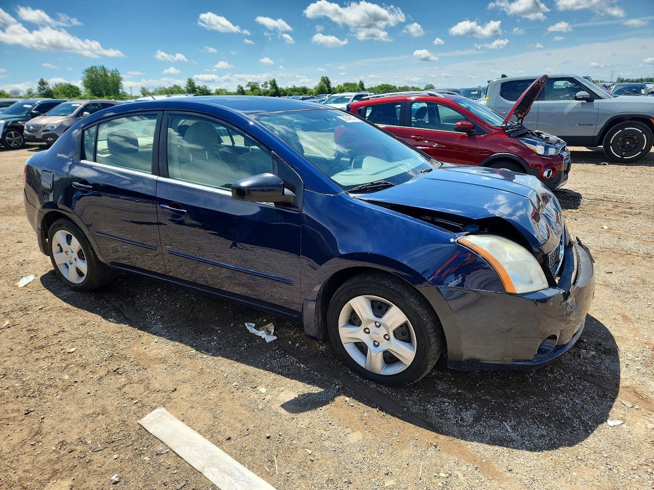 2007 Nissan Sentra 2.0 Blue vin: 3N1AB61E27L708178