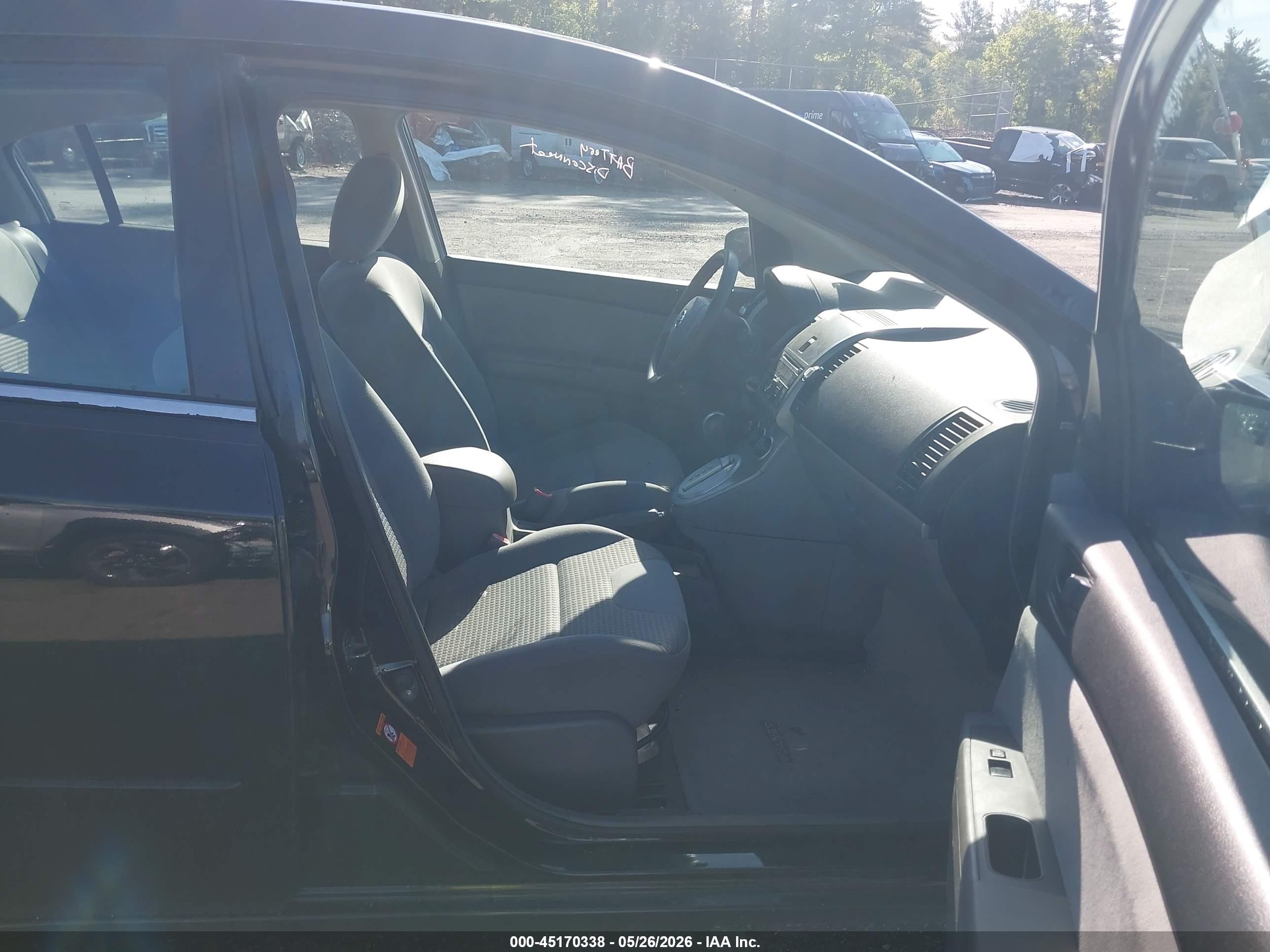 2008 Nissan Sentra 2.0 Black vin: 3N1AB61E28L606848