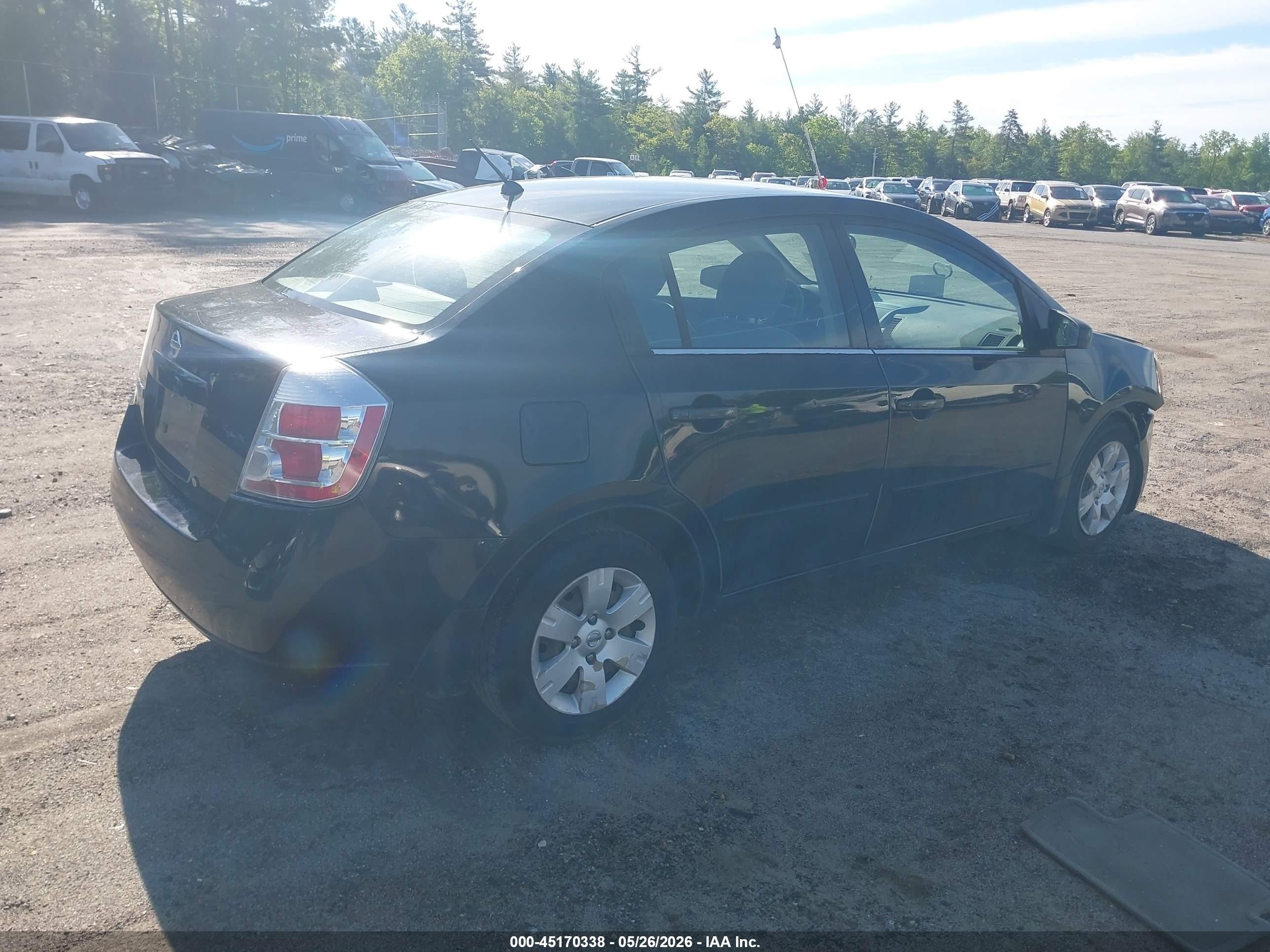 2008 Nissan Sentra 2.0 Black vin: 3N1AB61E28L606848